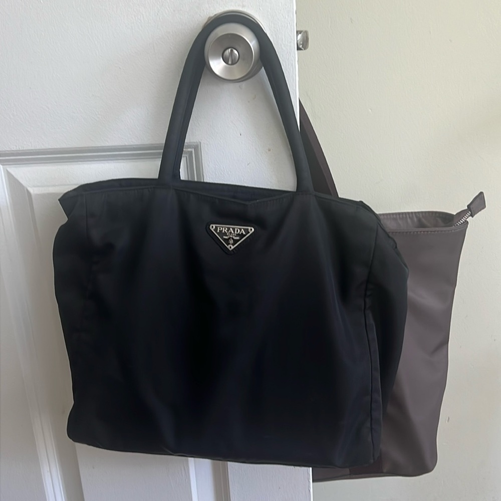 Prada re-nylon tessuto shoulder bag